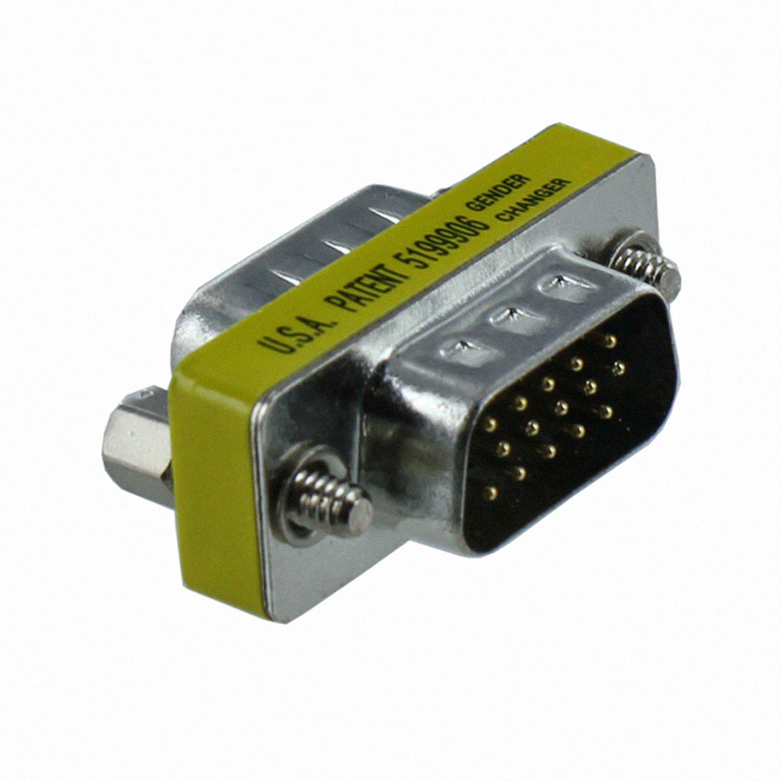 3 X DB15 15 Pin Mini Male to Male Gender Changer Plug Mini Adapter Black eBay